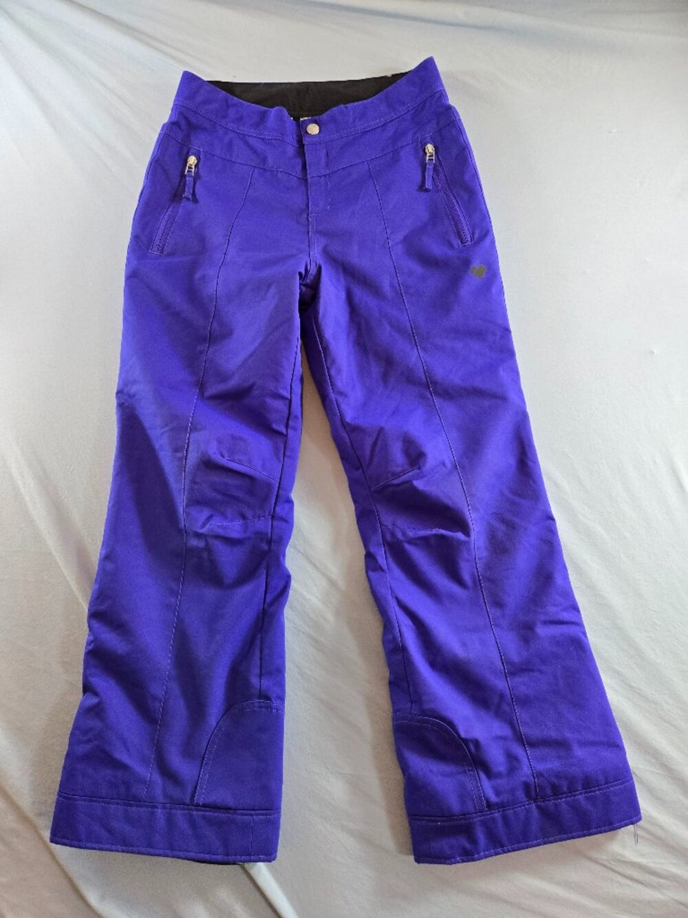 Obermeyer Teen 14-16 Purple‎ Snow Pants with Zipped Pockets